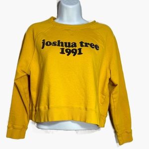 Joshua Tree 1991 cropped sweatshirt | Juniors XL